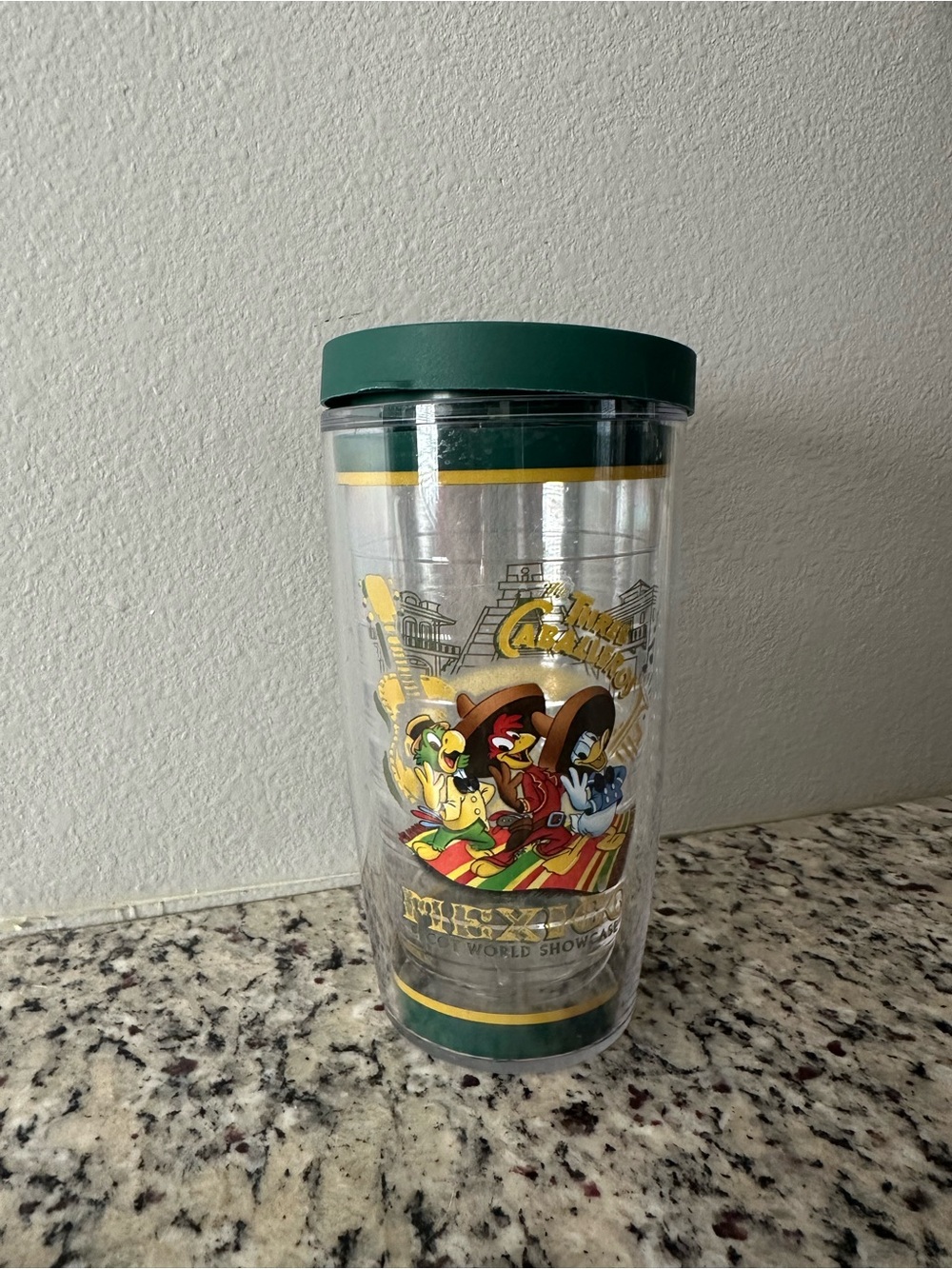 Disney World Showcase Mexico Tervis Tumbler - three caballeros